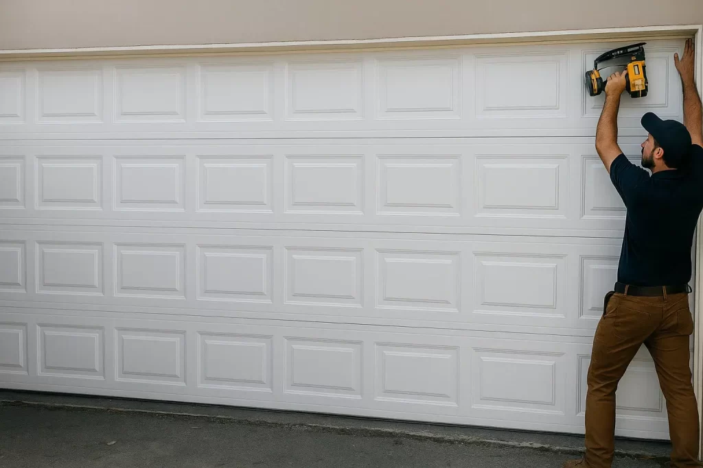 Off-Track Garage Door Repair 2