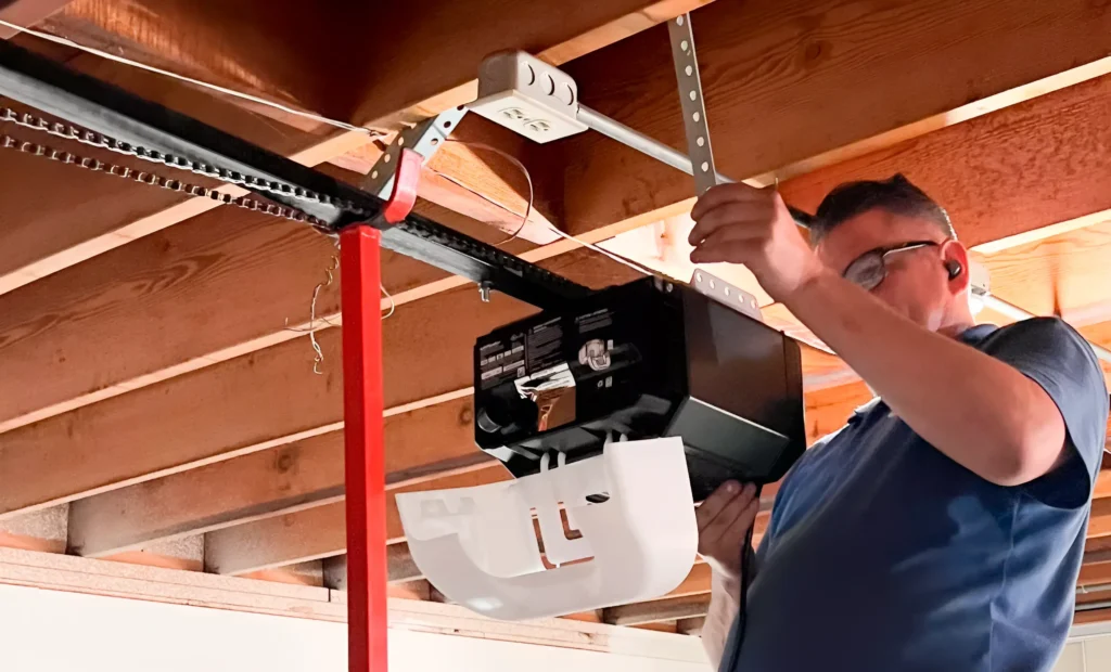 Garage Door Opener Installation 1