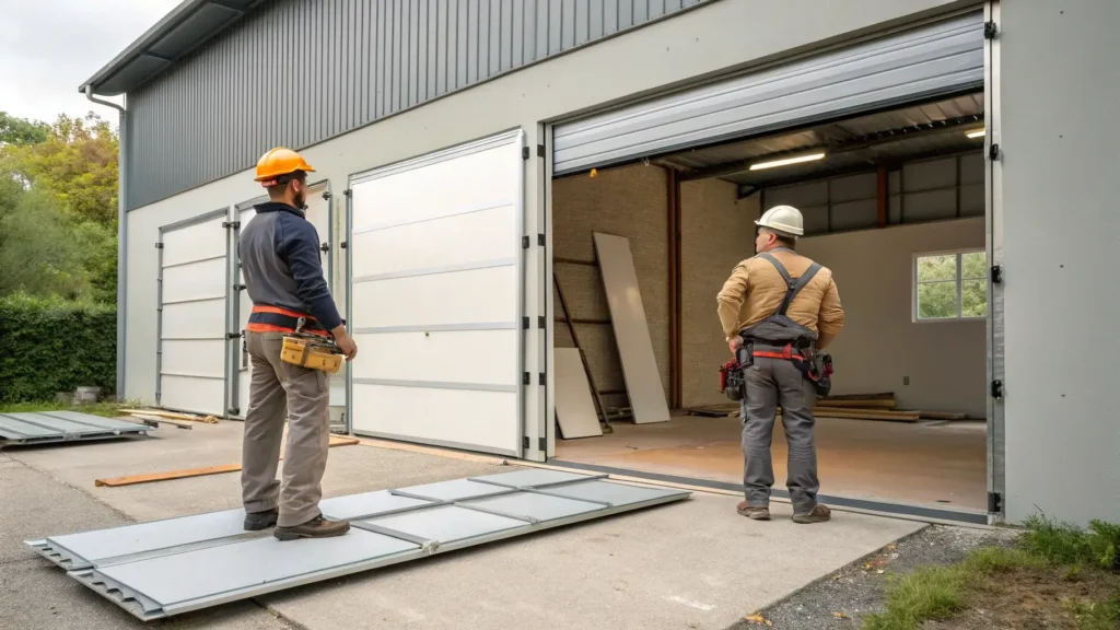 Garage Door Panel Replacement 3