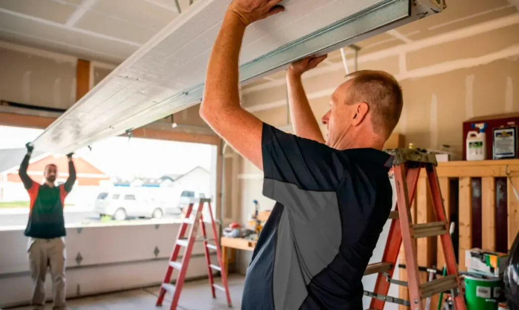 Replacing Garage Door Parts 1